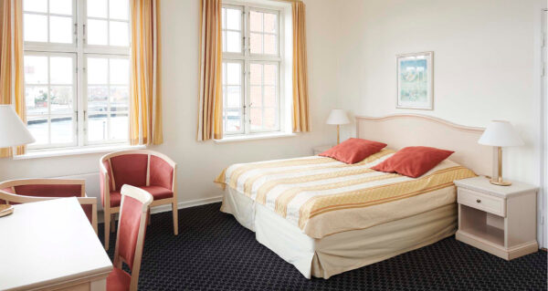 Tornøes hotel i Kerteminde har værelse med havudsigt
